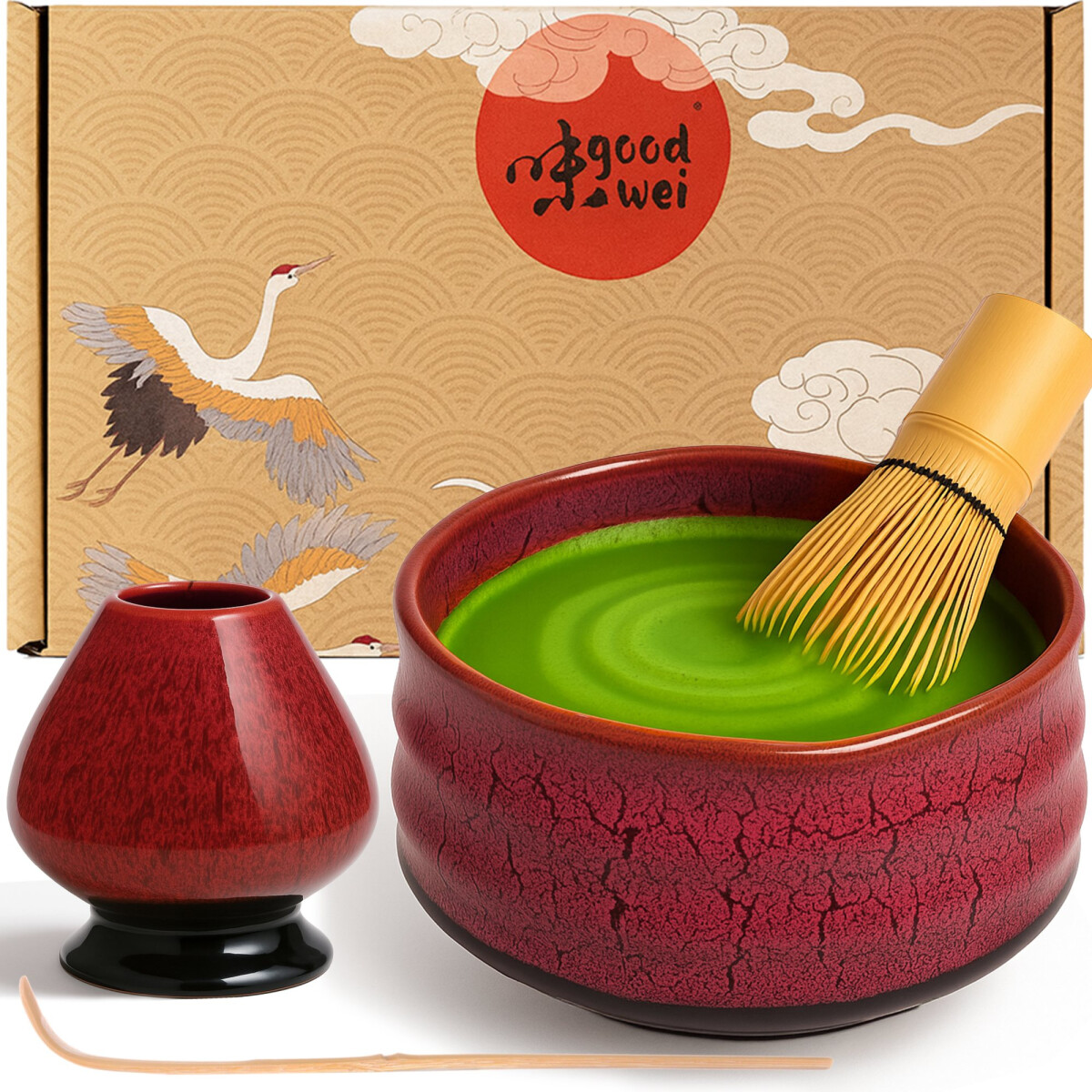 Set Matcha "Yogan" ciotola Cha box