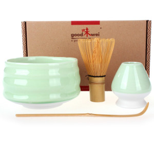 Set Matcha &quot;Minto&quot; 120 con chasentate