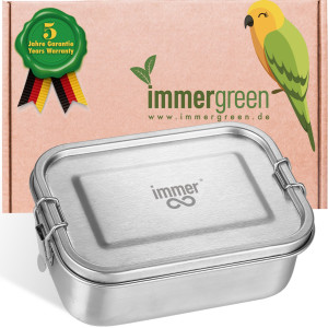 Bento lunch box in acciaio inox basic 900 ml
