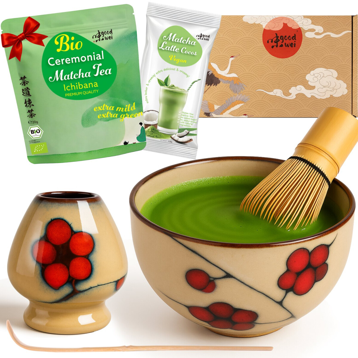 Set de Matcha Completo "Plum"  box