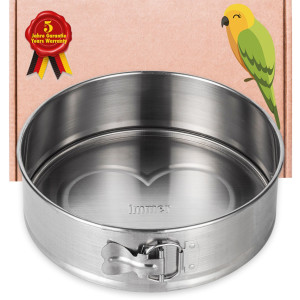 Springform stainless steel baking pan uncoated PFAS-free...