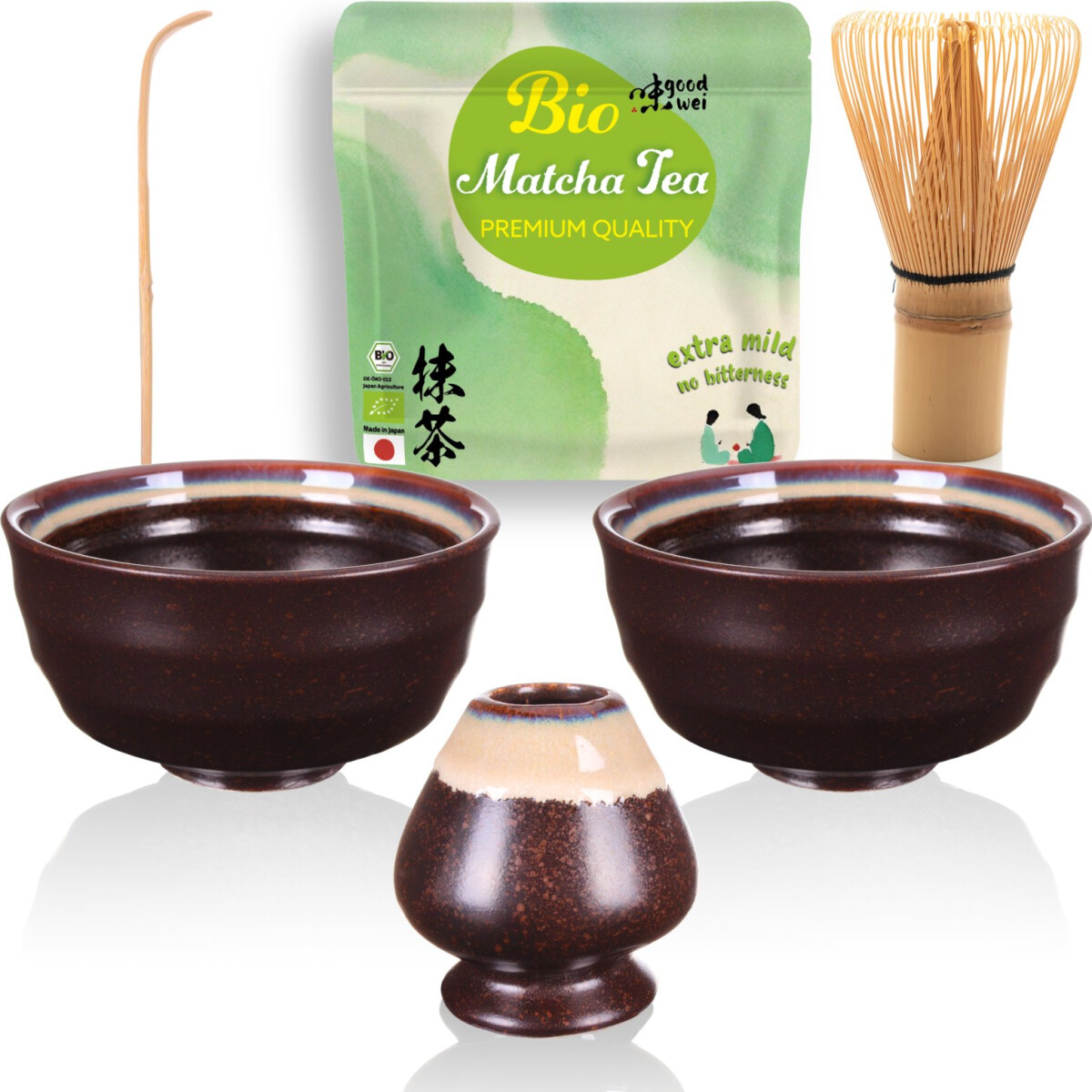 Zestaw Matcha Kompletny „Kumo Duo& box