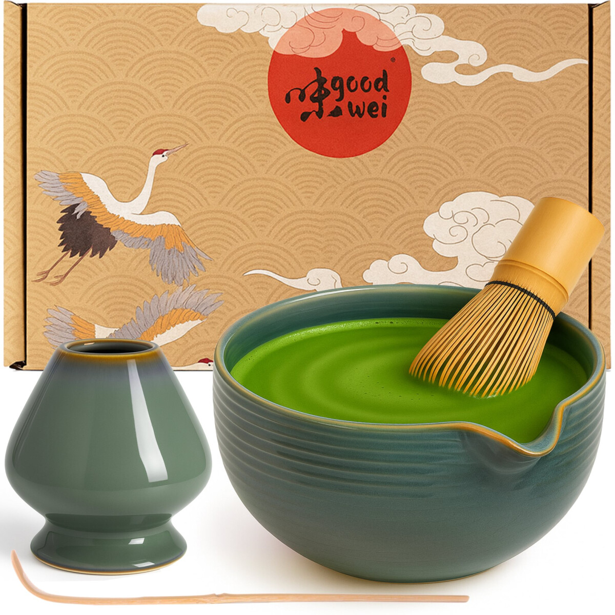Set Matcha Latte "Menouseki" c box