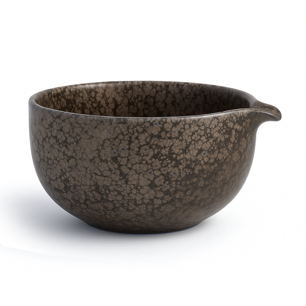 Matcha Latte Bowl "Shado"- Yuzamashi-Chawan with Spout, 450 ml
