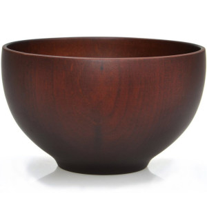 Wooden Matcha Bowl (Dark Brown)