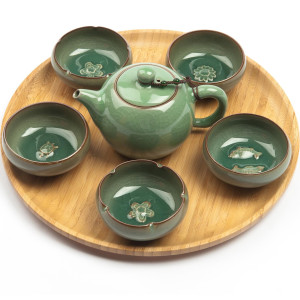 Chinesisches Gongfu Cha Teeservice "Charms" aus...