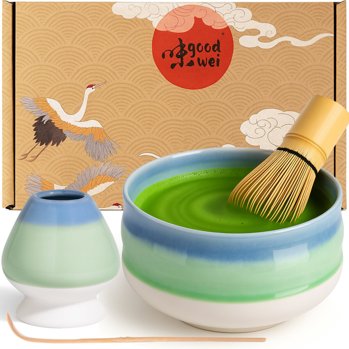 Matcha Set 4-tlg. "Sumi" Teesc box