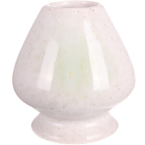 Matcha Set "Shiro" Chawan-kom, 80-pins klopper, houder & lepel