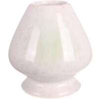 Matcha Set "Shiro" Chawan-kom, 80-pins klopper, houder & lepel