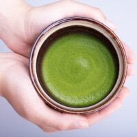 Ciotola di Matcha "Kumo" - Chawan in stile Wan-nari, 180 ml