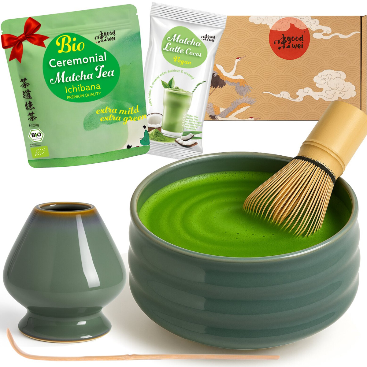Set de Matcha Completo "Menouseki&q box