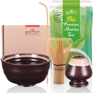 Matcha Tea Set "Kumo", incl. 30g Organic Matcha