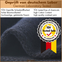 Calcetines business unisex 96% algodón, paquete de 10 azul 39-42
